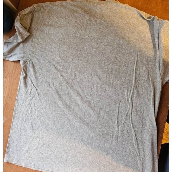 Gildan Pittsburgh Baseball T-Shirt Gray Men 2XL Heavy Cotton Retro Fan Shirt - Picture 5 of 6